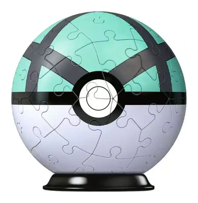 Pokémon Puzzle 3D Pokéballs: Net Ball (55 piese) poza produsului