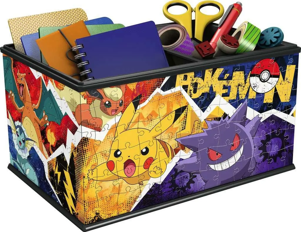 Pokémon 3D Puzzle Storage Box (223 de piese) poza produsului