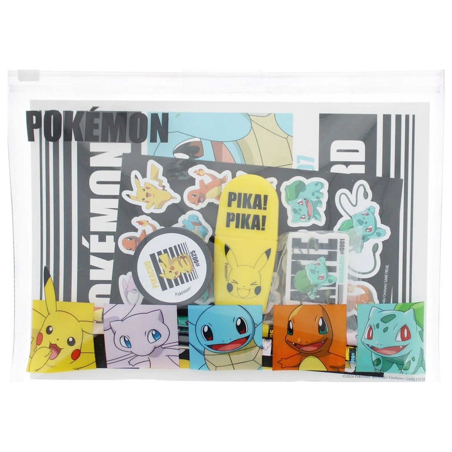 Pokémon Stationery Set 7 piese poza produsului