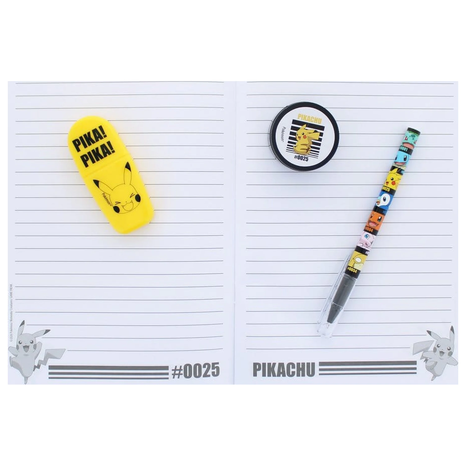 Pokémon Stationery Set 7 piese poza produsului