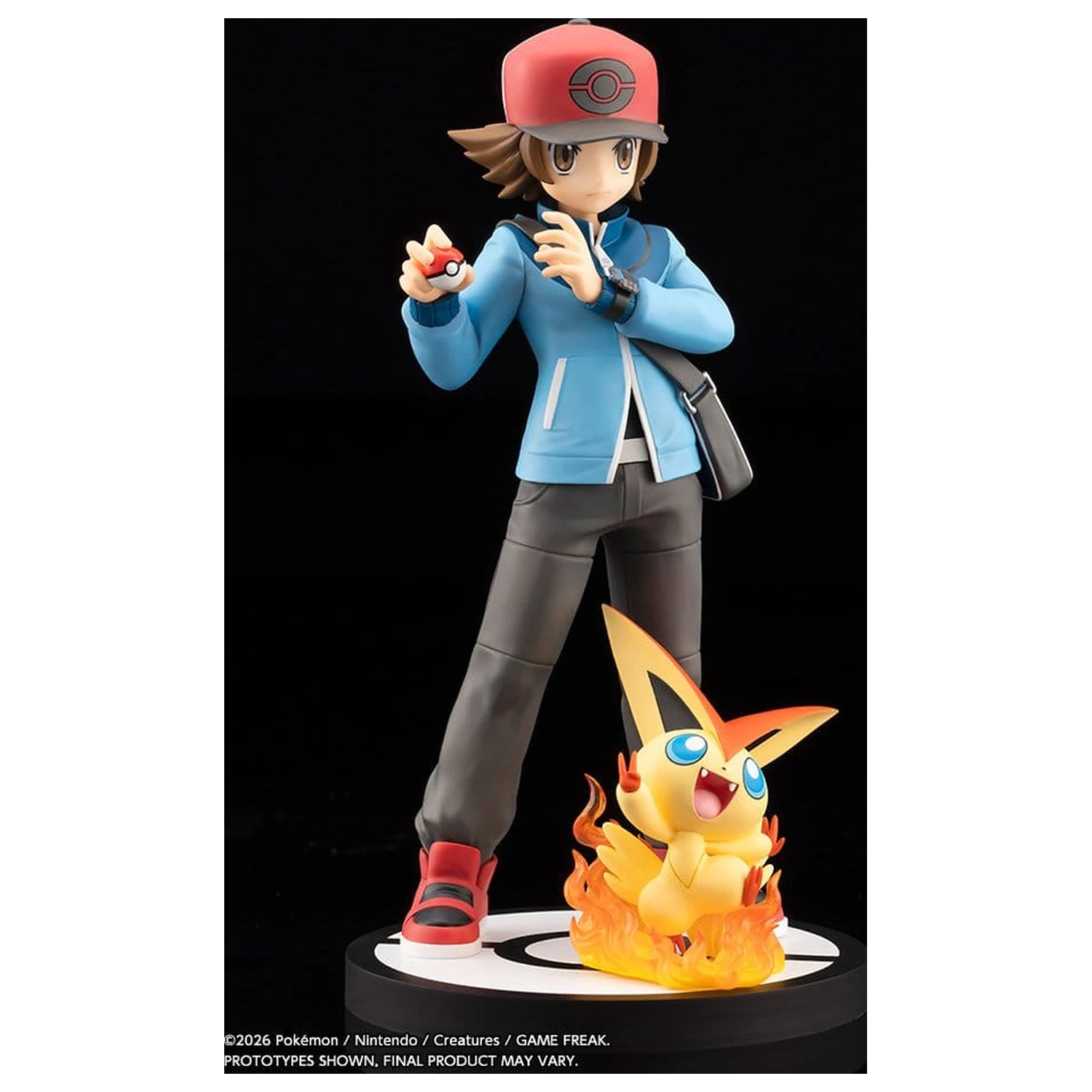 Pokémon ARTFX J Figurina din PVC 1/8 Hilbert cu Victini 20 cm poza produsului