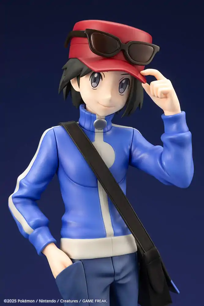 Pokémon ARTFXJ Statuie 1/8 Calem & Froakie 20 cm poza produsului