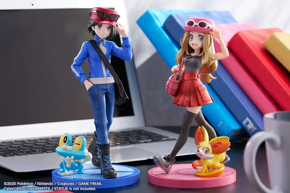 Pokémon ARTFXJ Statuie 1/8 Serena & Fennekin 21 cm poza produsului