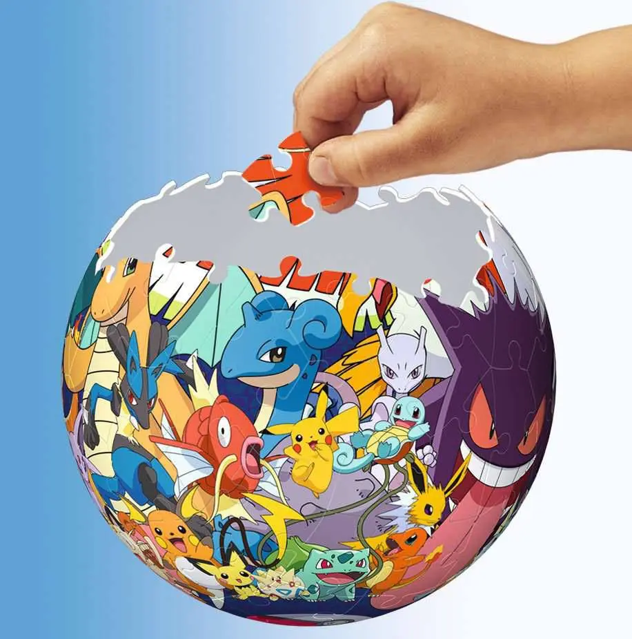 Pokémon Puzzle 3D Sferă (73 piese) poza produsului