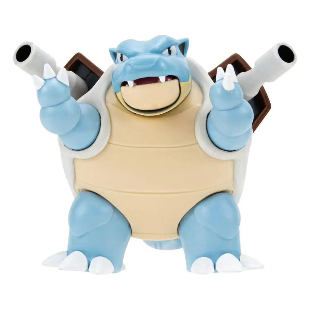 Figurină de luptă Pokémon Blastoise cu funcții, 11 cm poza produsului