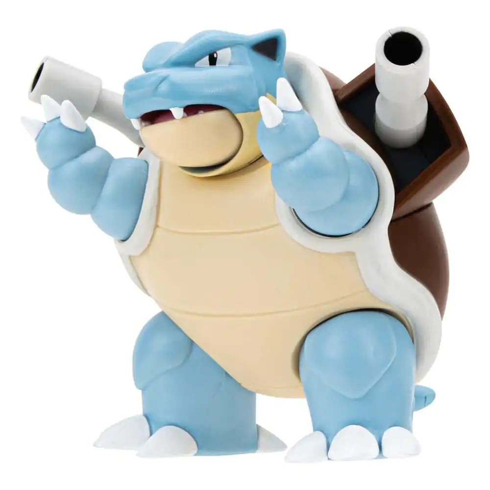 Figurină de luptă Pokémon Blastoise cu funcții, 11 cm poza produsului