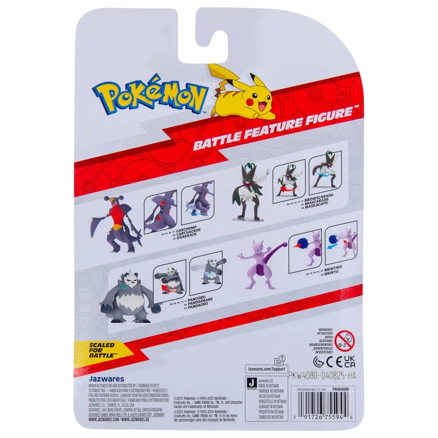 Pokémon Battle Feature Figure Meowscarada poza produsului