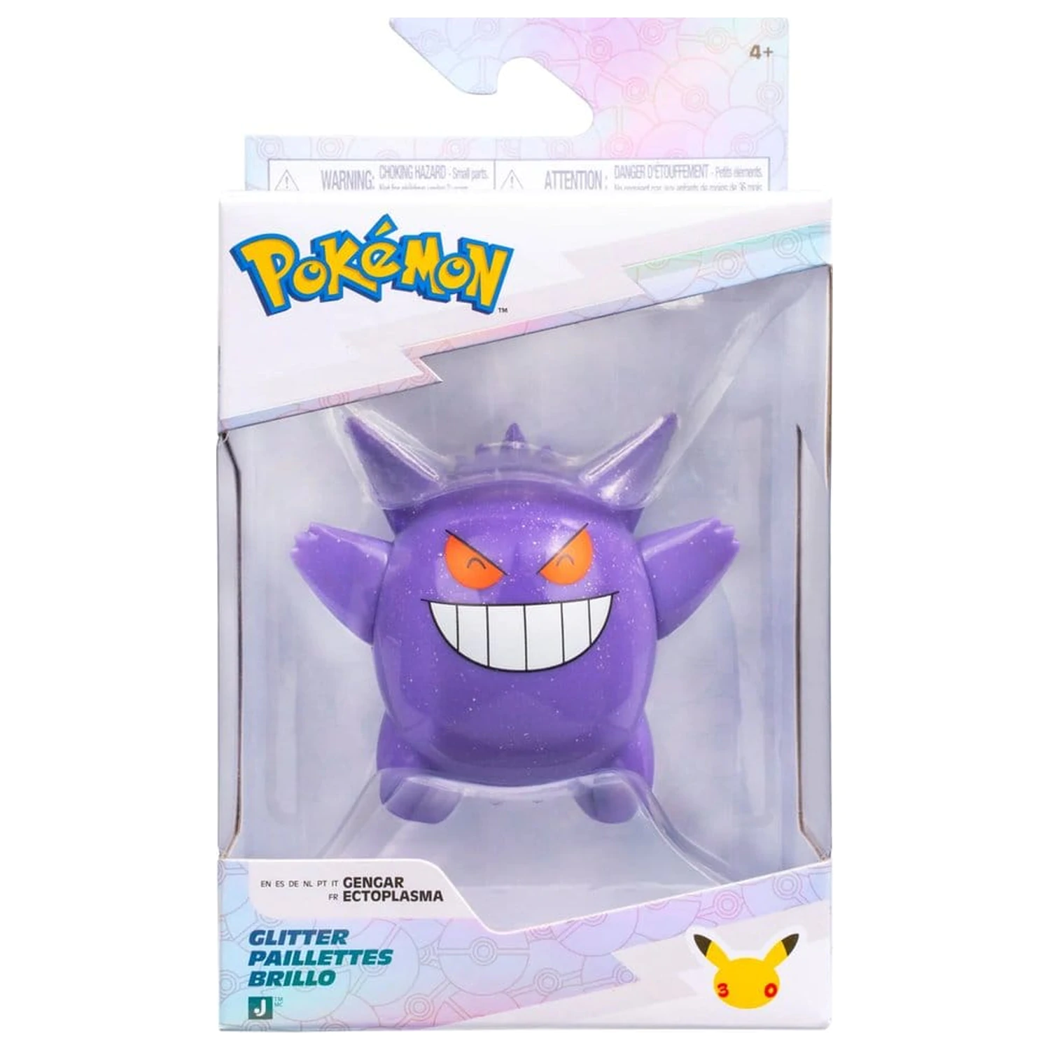 Pokémon Battle Figura de Actiune Action Figure Gengar (30th Anniversary Glitter) 8 cm poza produsului