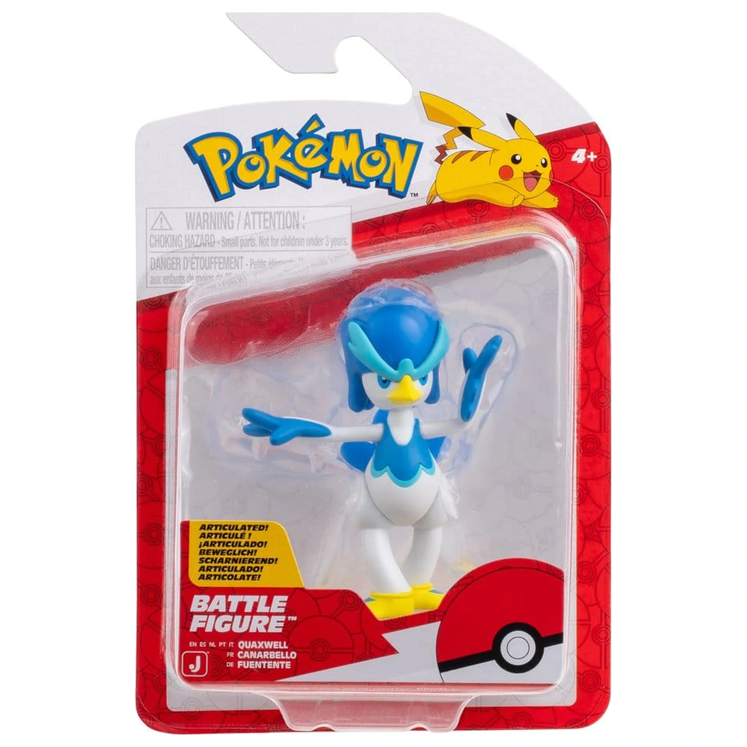 Pokémon Battle Figure Action Figure Wave 21 Quaxwell figurina de actiune poza produsului