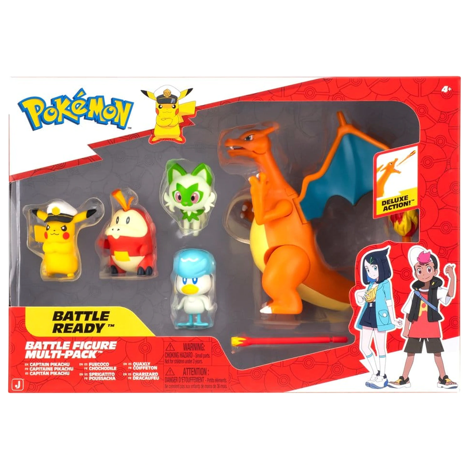 Pokémon Battle Figure Action Figures pachet multiplu de 6 bucati poza produsului