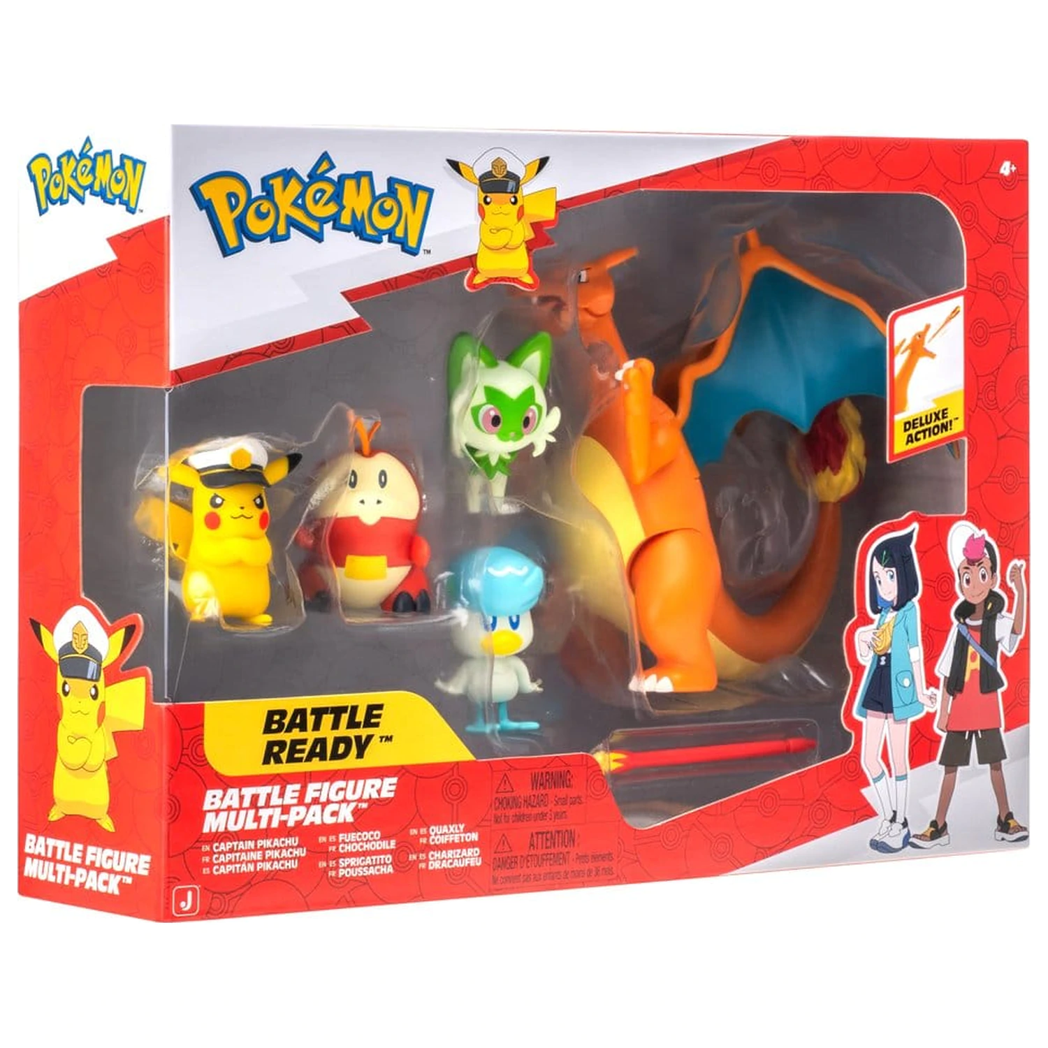 Pokémon Battle Figure Action Figures pachet multiplu de 6 bucati poza produsului