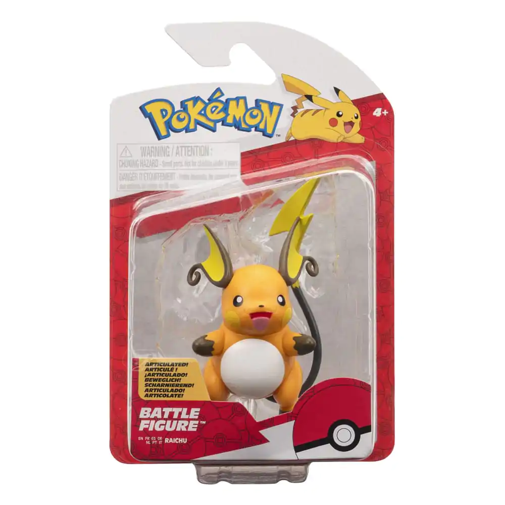 Figurină de luptă Pokémon Raichu 5 cm poza produsului