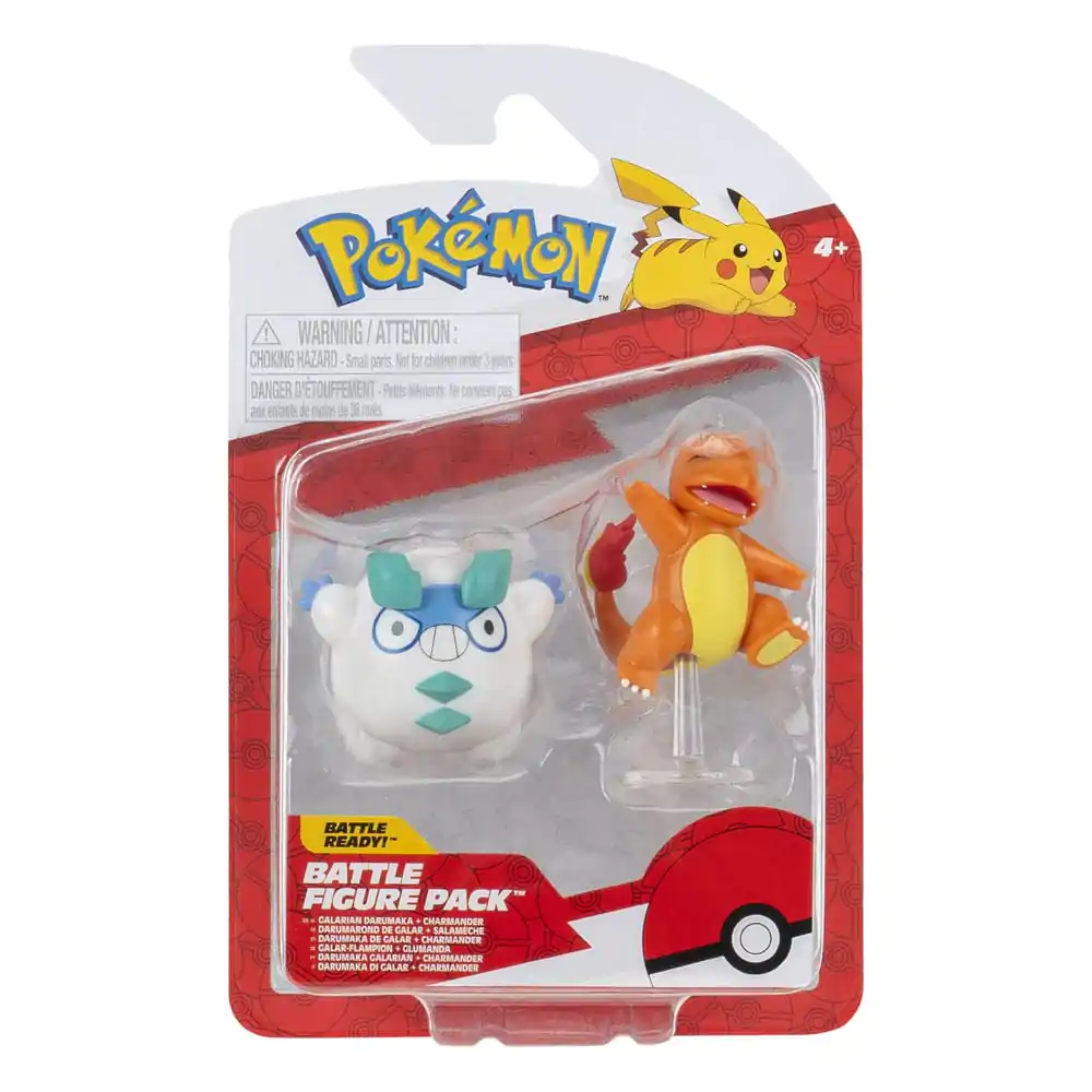 Set figurine de luptă Pokémon, figurină 2-Pack Darumaka & Charmander #5 poza produsului