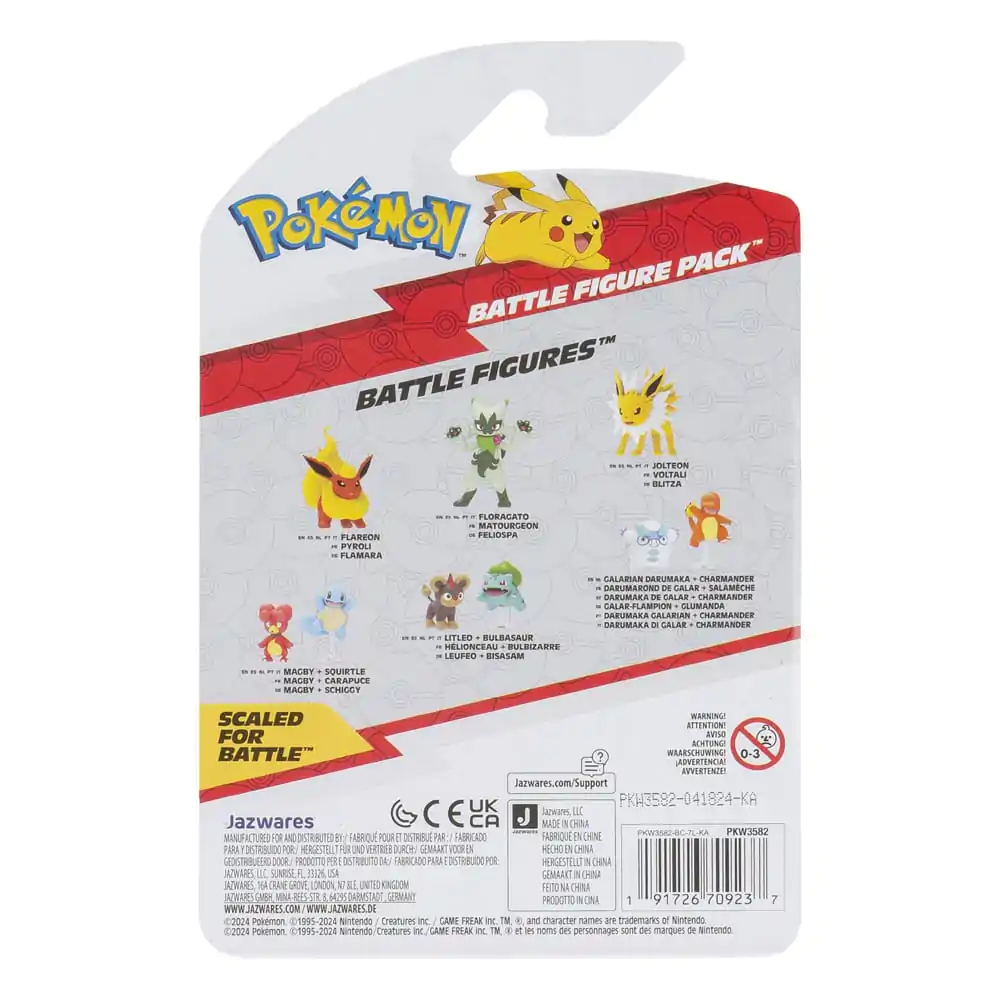 Set figurine de luptă Pokémon, figurină 2-Pack Darumaka & Charmander #5 poza produsului