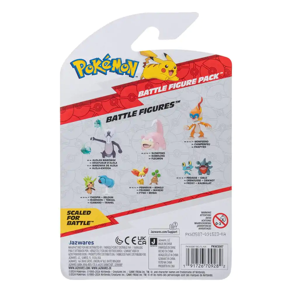 Pokémon Battle Figure First Partner Set Figurina Set de 2 Bulbasaur #2, Pikachu #1 poza produsului