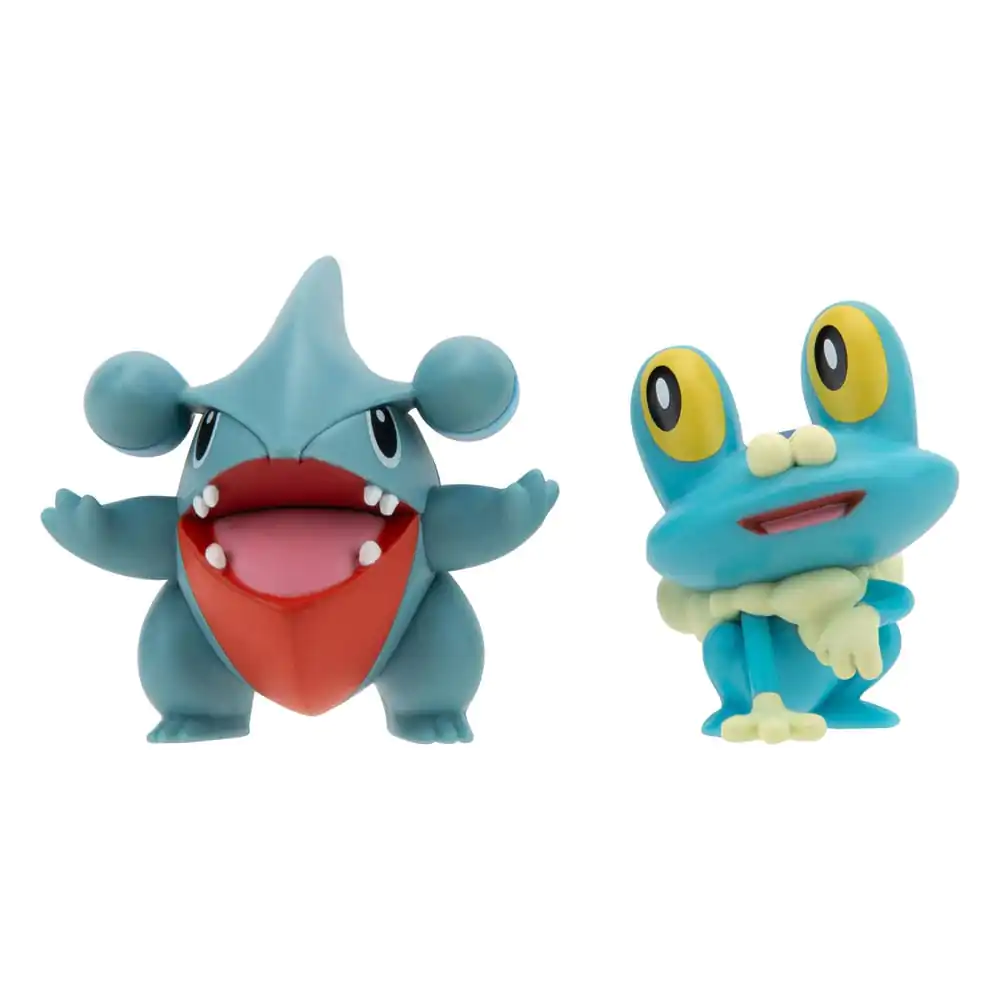 Set Figurine de Luptă Pokémon First Partner Pachet Figurine 2-Pack Gible, Froakie 5 cm poza produsului