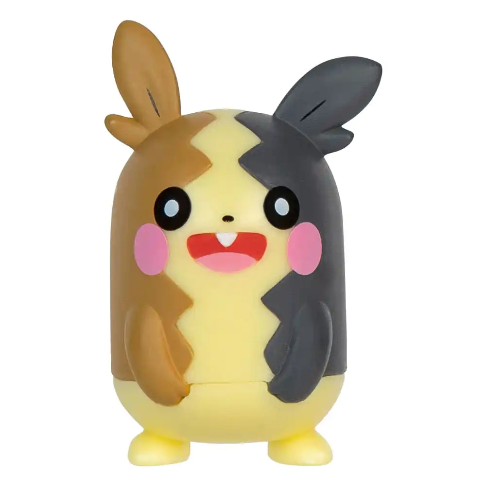 Pokémon Battle Set de figurine 3 piese Morpeko (Full-Belly Mode), Bulbasaur #1, Raboot 5 cm poza produsului