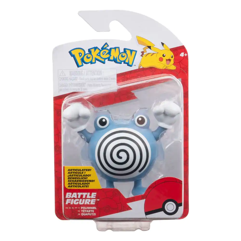 Figurină de luptă Pokémon Poliwhirl 5 cm poza produsului