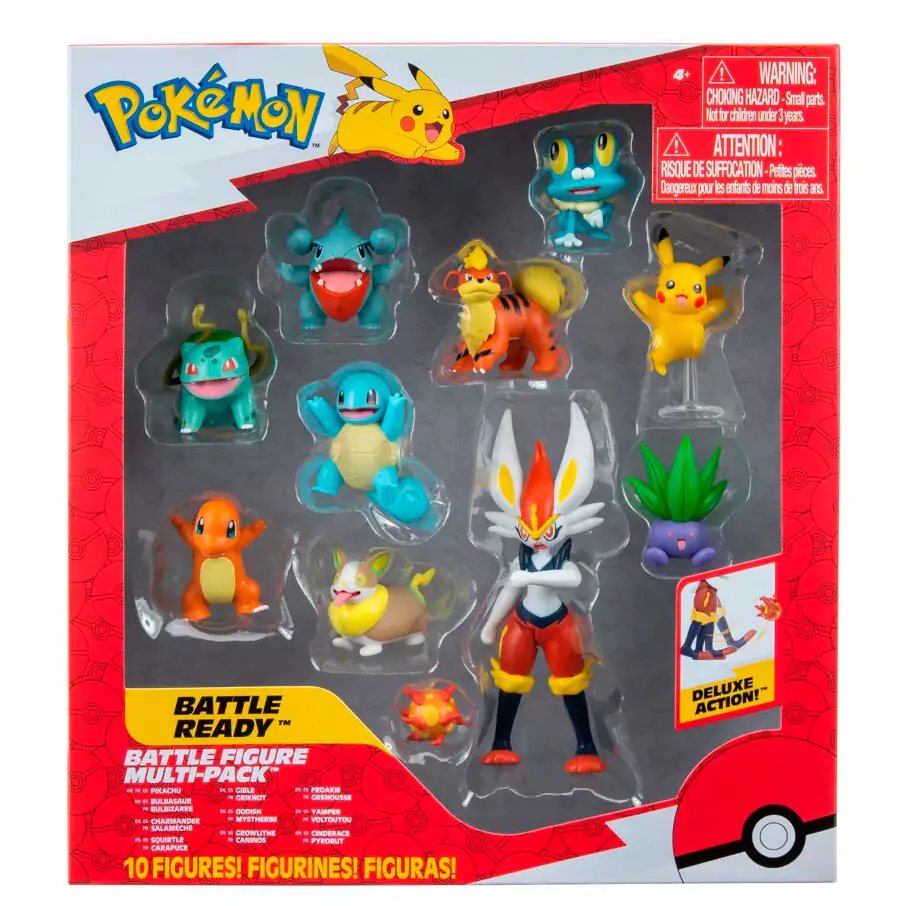 Pokemon Battle Ready pachet 10 figurine poza produsului