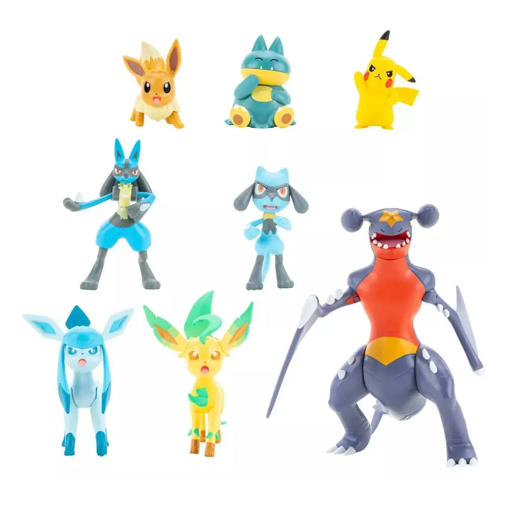 Pokémon Battle Mini Figurine pachet de 8, Regiunea Sinnoh 5-11 cm poza produsului