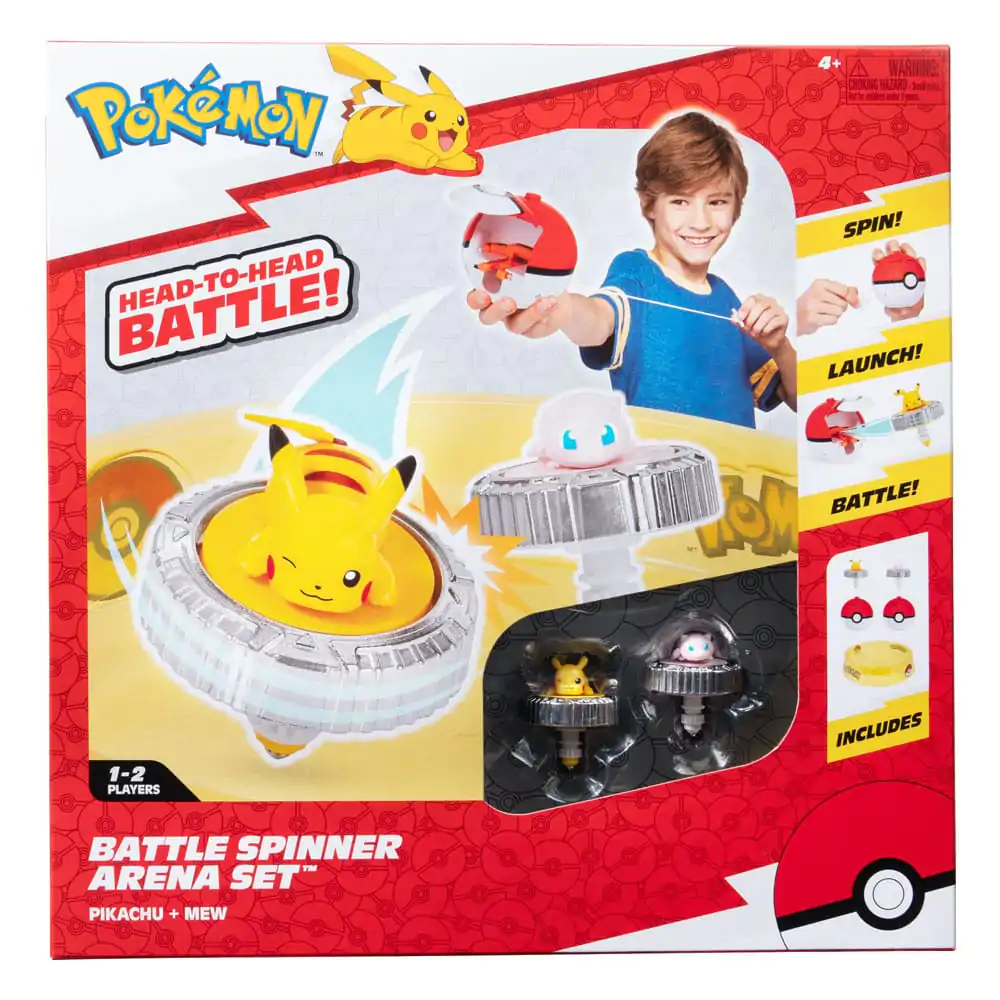 Set 2 Pokémon Battle Spinner Charmander & Poké Ball poza produsului