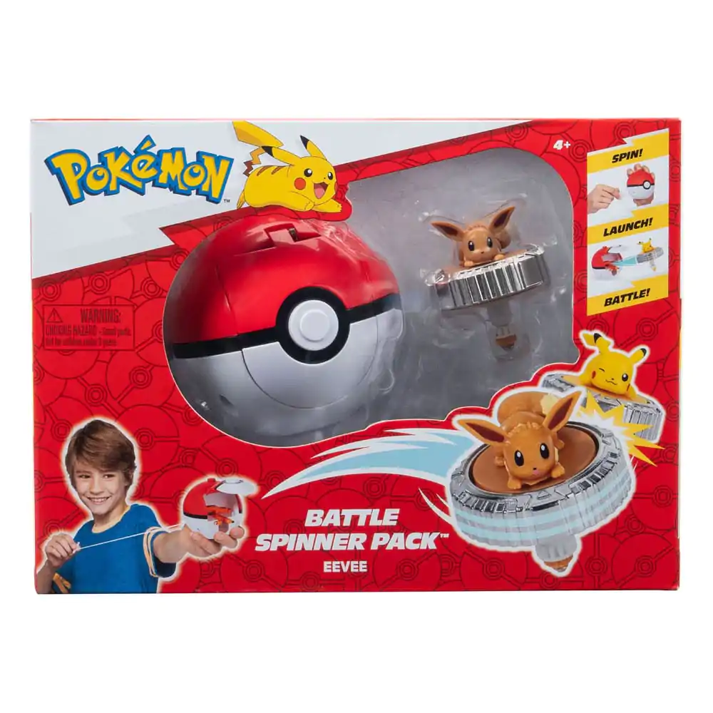 Pokémon Battle Spinner Pachet Eevee & Poké Ball poza produsului