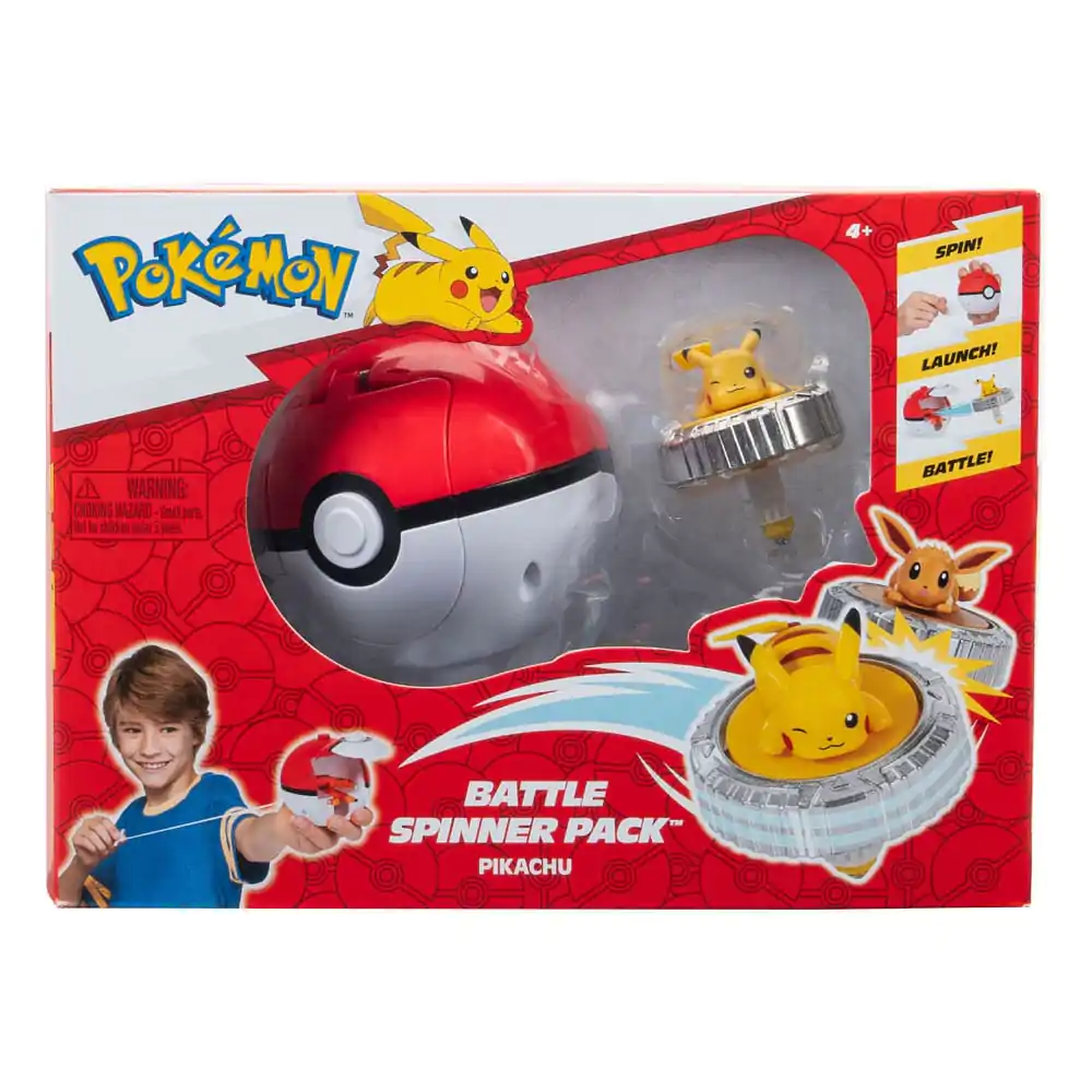 Pokémon Spinner de Luptă Pachet Pikachu #1 și Poké Ball poza produsului