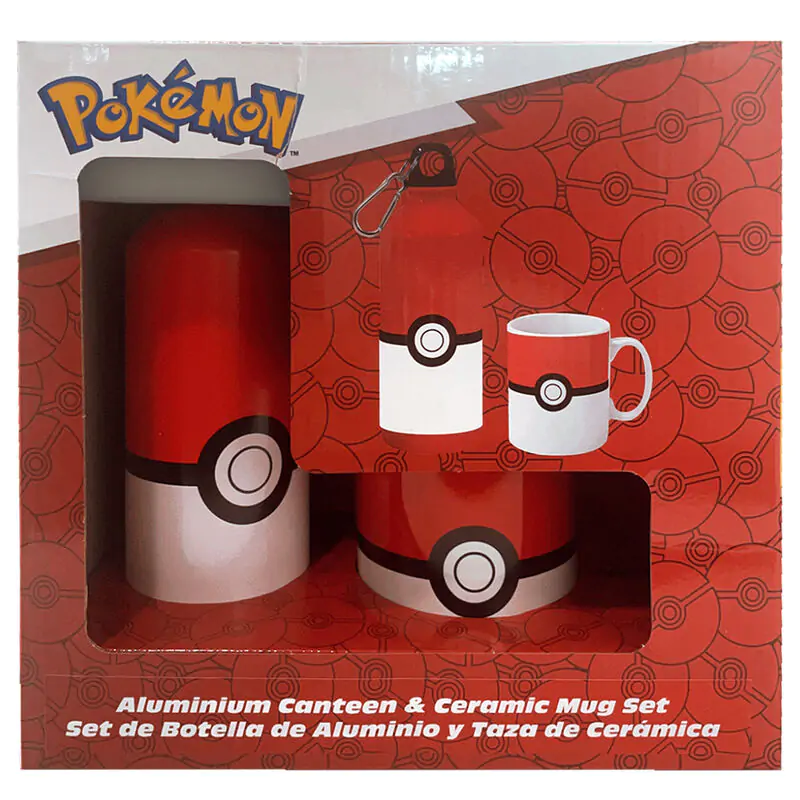 Set cană Pokemon + sticlă de aluminiu poza produsului