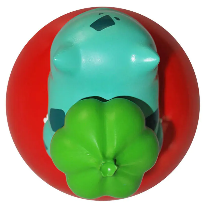 Ceas Deșteptător Pokémon Pokeball cu Lumină Bulbasaur 18 cm poza produsului