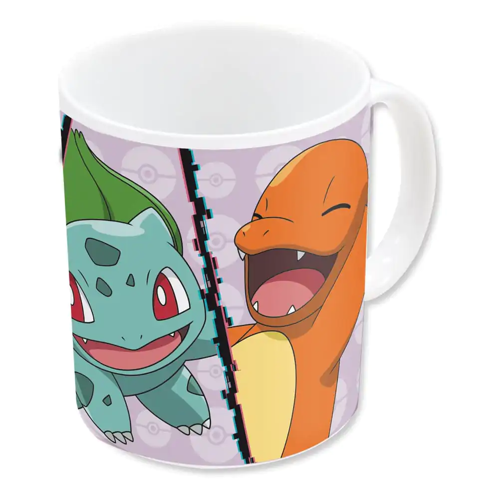 Cană Pokemon Charmander, Bulbasaur, Squirtle, Pikachu 320 ml poza produsului