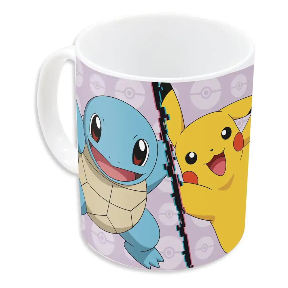 Cană Pokemon Charmander, Bulbasaur, Squirtle, Pikachu 320 ml poza produsului