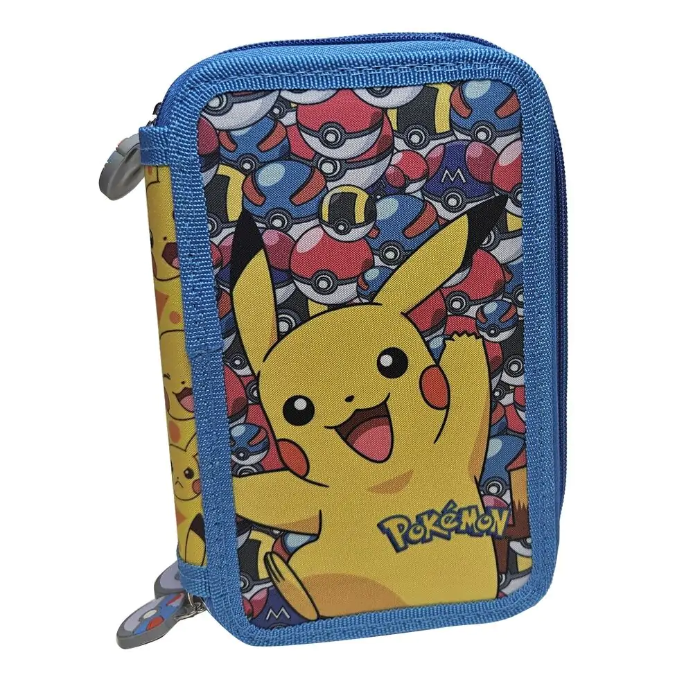 Pokemon Classic etui triplu pentru creioane poza produsului