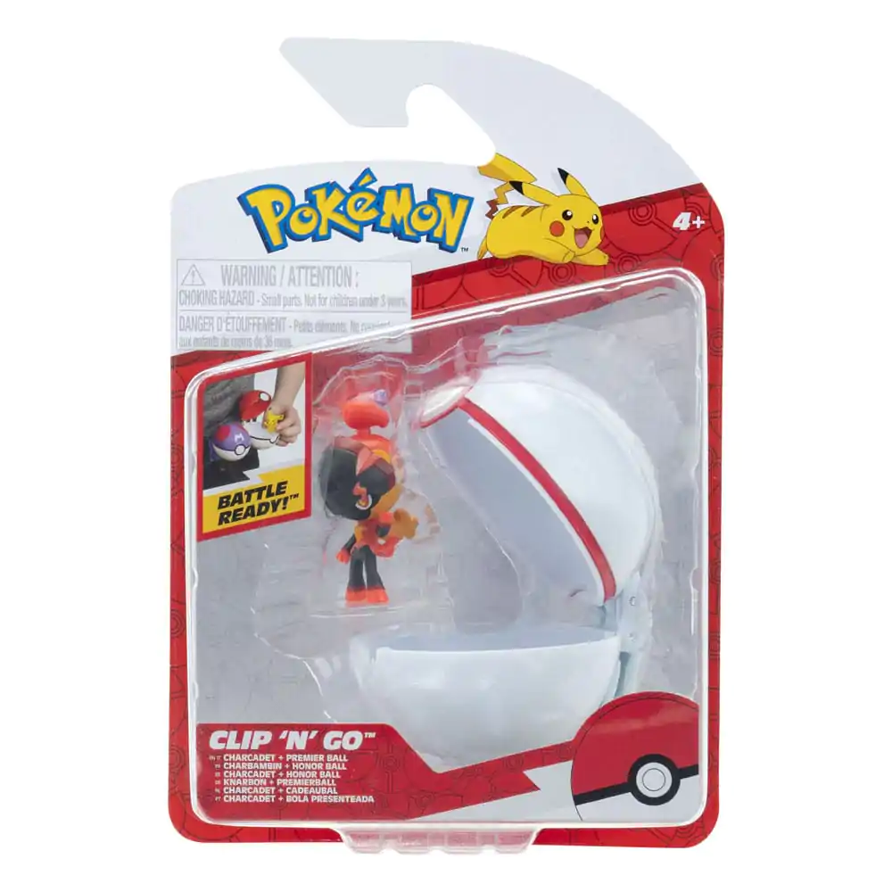 Pokémon Clip'n'Go Poké Balls Charcadet & Minge Premier poza produsului