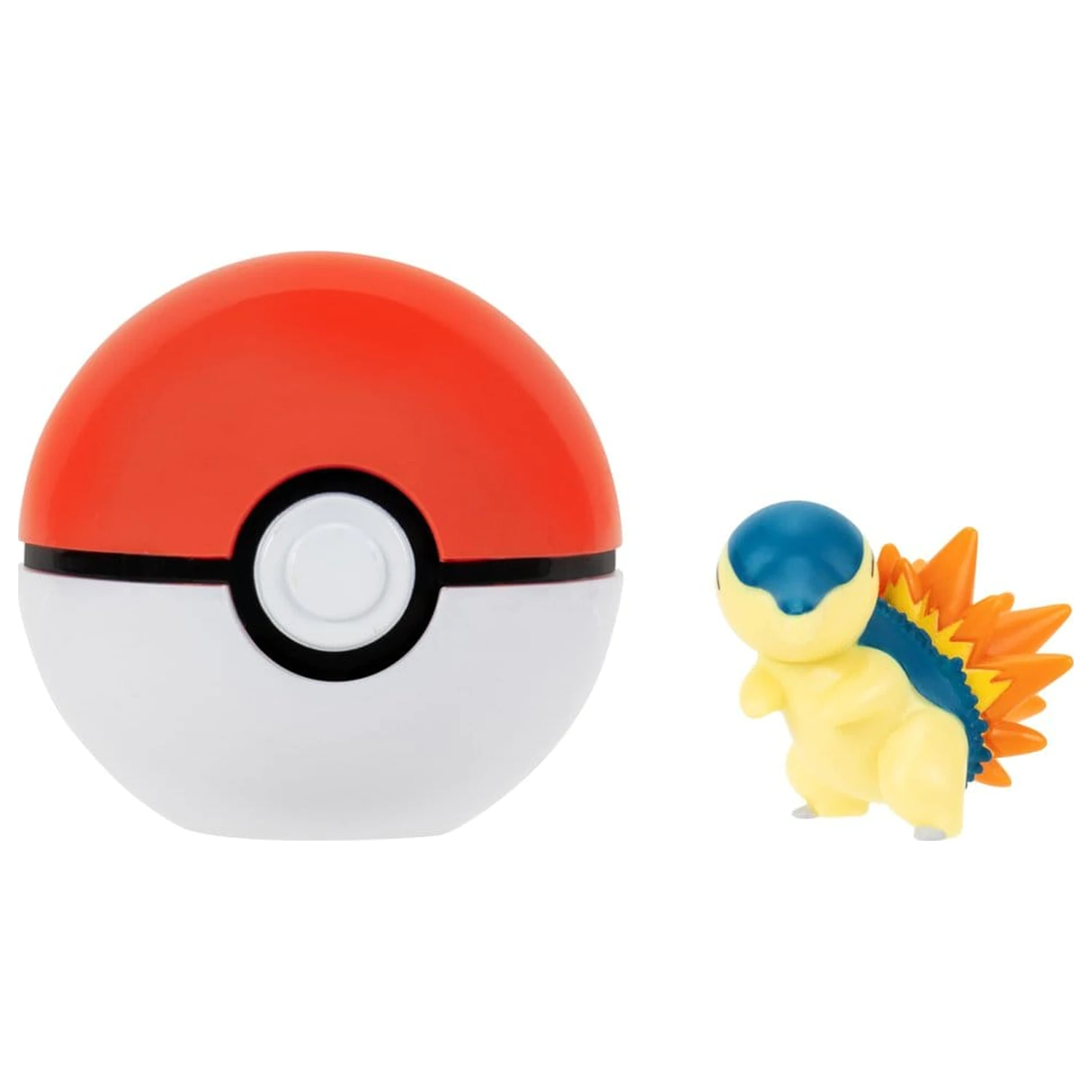 Pokémon Clip 'n' Go Figurina de acțiune Cyndaquil si Poké Ball poza produsului