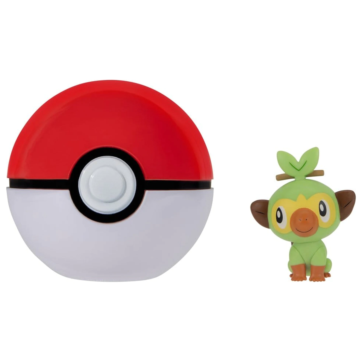 Pokémon Clip 'n' Go Figurina de actiune Wave 21 Grookey si Poké Ball poza produsului