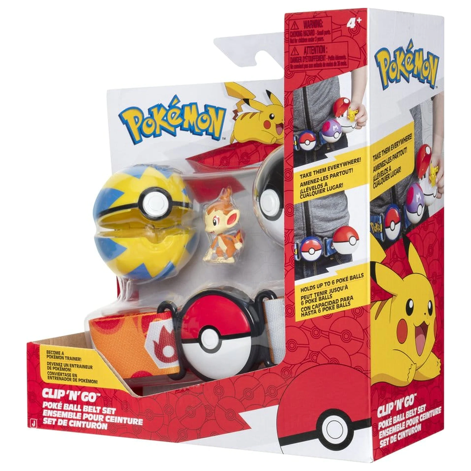 Pokémon Clip 'n' Go Belt Set Chimchar poza produsului
