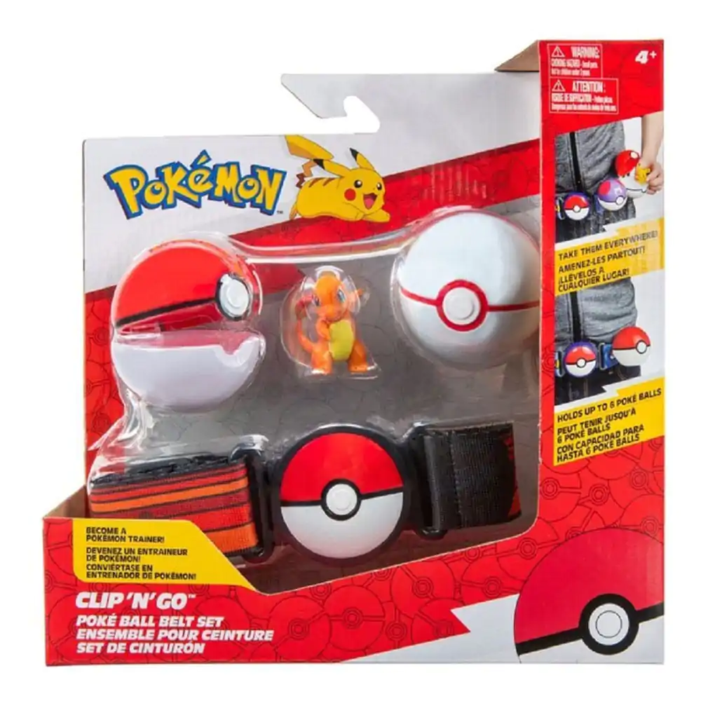 Pokémon Clip'n'Go Set Curea Poké Ball Poké Ball, Luxury Ball & Charmander poza produsului