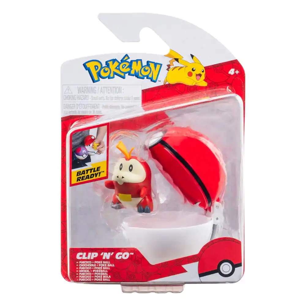 Pokémon Clip'n'Go Bile Poke Fuecoco cu Bila Poke poza produsului