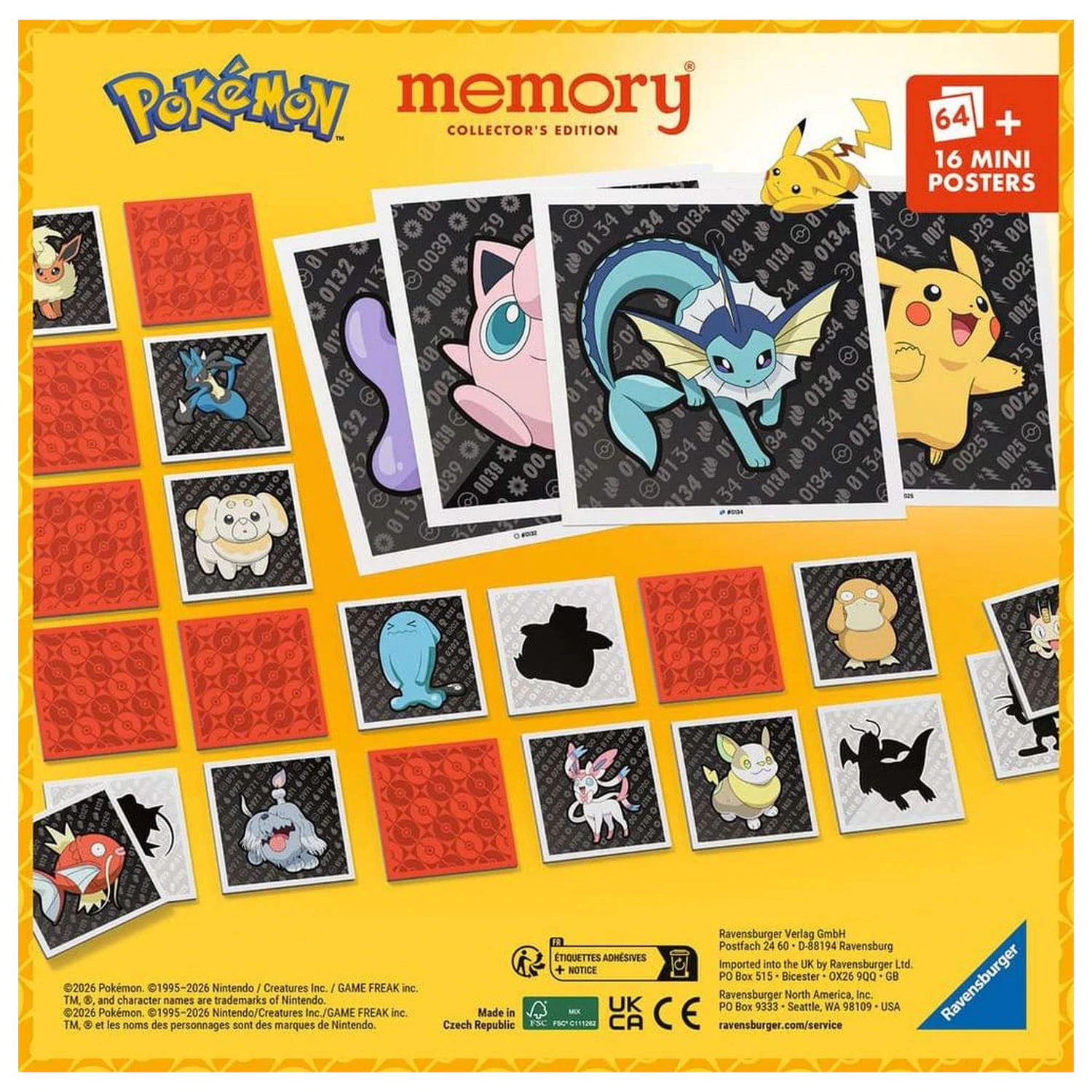 Pokémon Collector's joc de memorie poza produsului