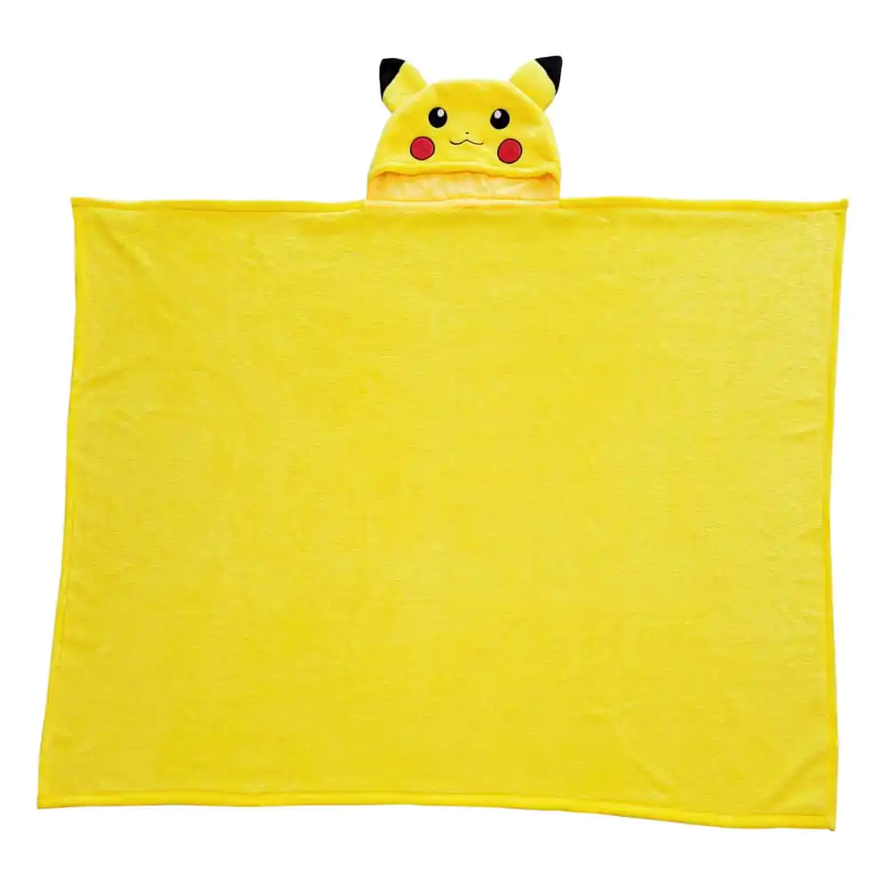 Pătură cu glugă Pokémon Coral Pikachu 120 x 150 cm poza produsului