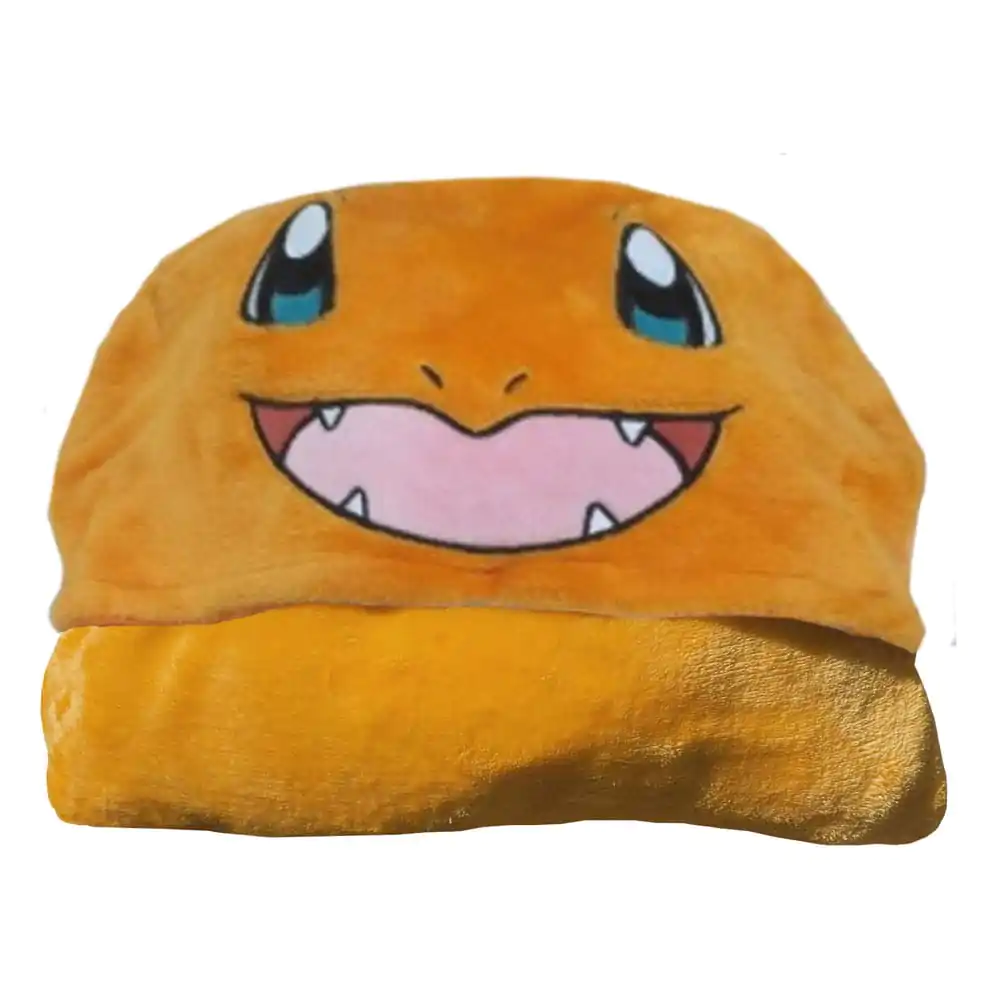 Pătură cu Glugă din Coral Pokémon Charmander 120 x 150 cm poza produsului