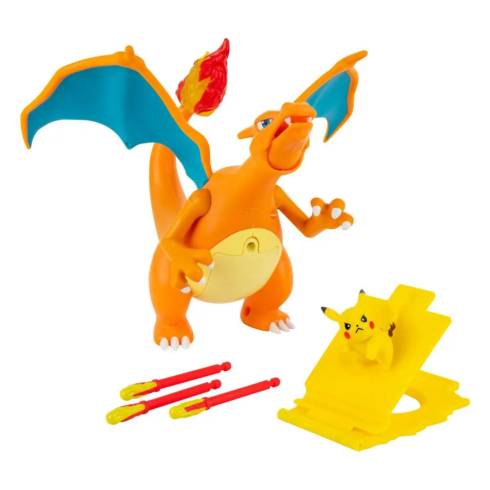 Figurină interactivă deluxe Pokémon Charizard 15 cm poza produsului