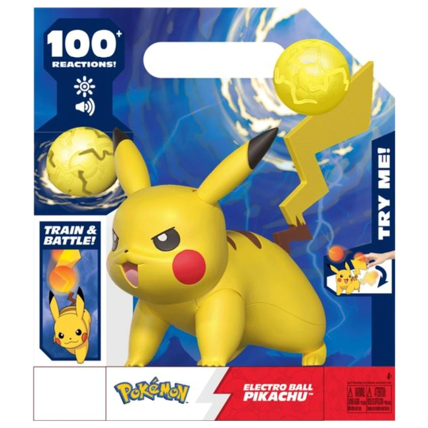 Pokémon Figurina cu functie deluxe (Electro Ball Pikachu) poza produsului