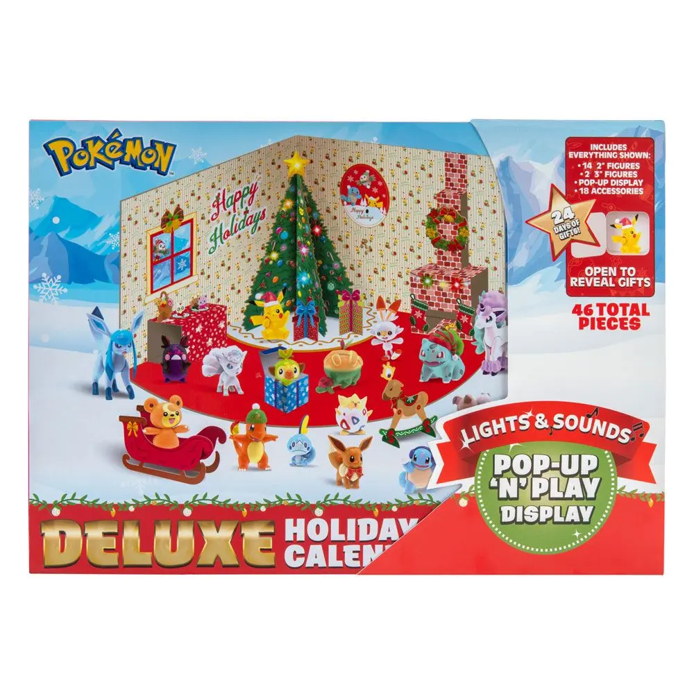 Calendar de Advent Deluxe Pokémon pentru Sărbători poza produsului