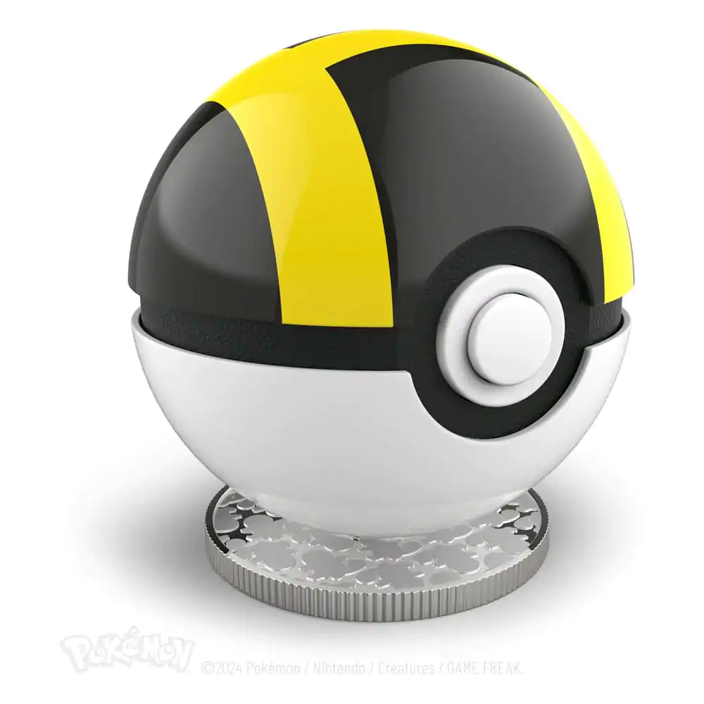 Pokémon Diecast Replica Mini Ultraball Miniatură Metalică poza produsului