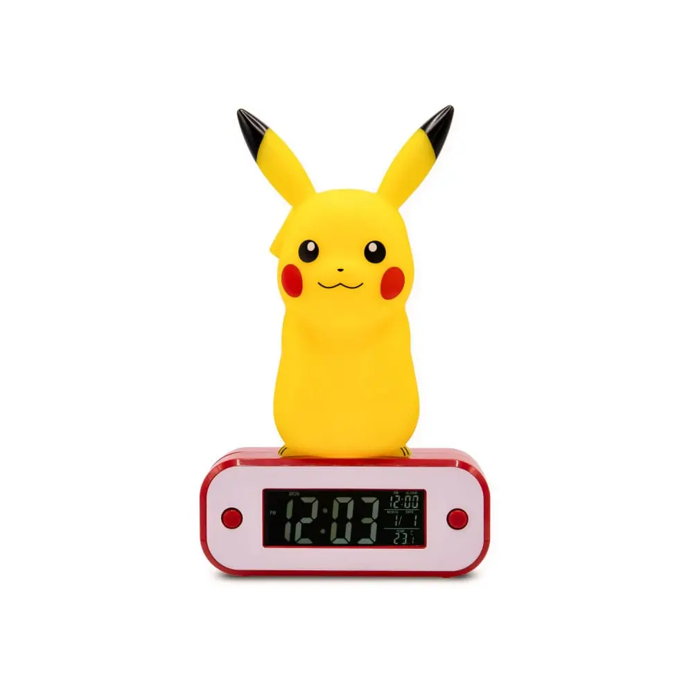 Pokémon Ceas Deșteptător cu Lumină Pikachu 18 cm poza produsului