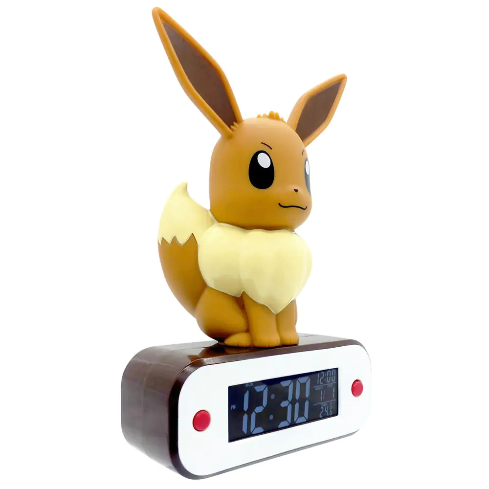 Ceas deșteptător Pokémon cu Lumină Evoli 22 cm poza produsului