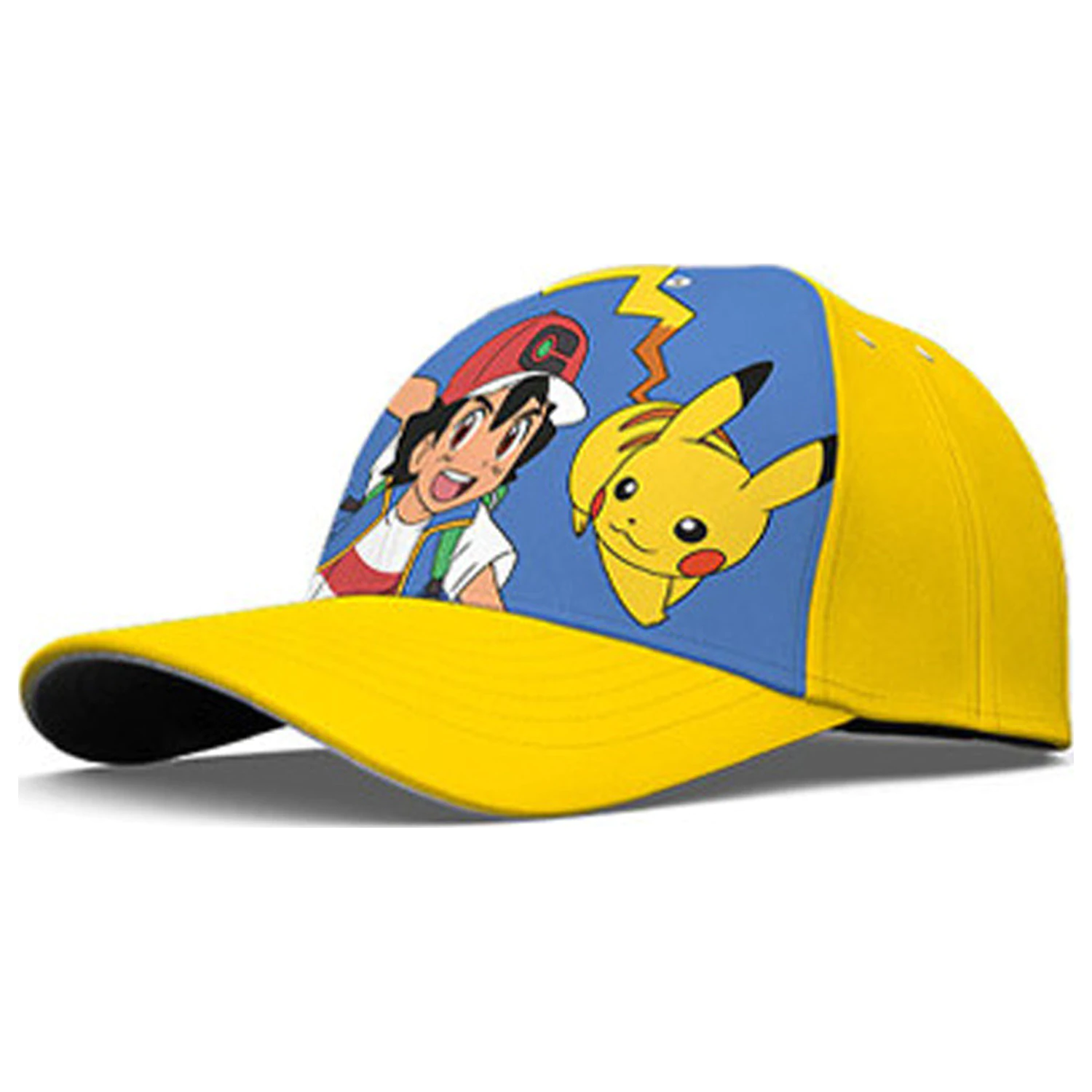 Sapca de baseball pentru copii Pokemon Elements Yellow 52 cm poza produsului