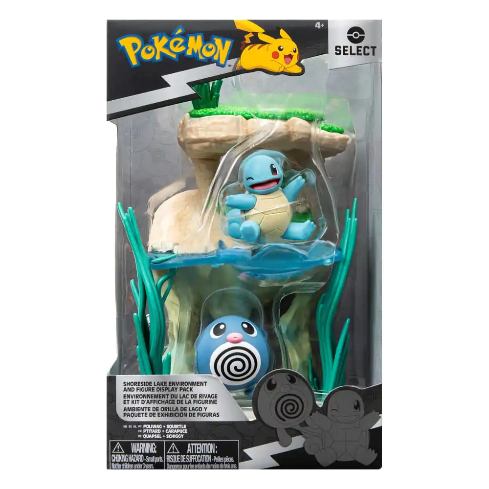 Pokémon Environment Set Lac Litoral & Poliwag & Squirtle poza produsului