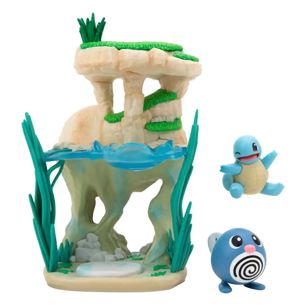 Pokémon Environment Set Lac Litoral & Poliwag & Squirtle poza produsului